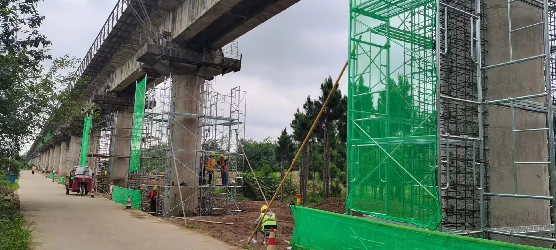 喀什桥梁加固施工